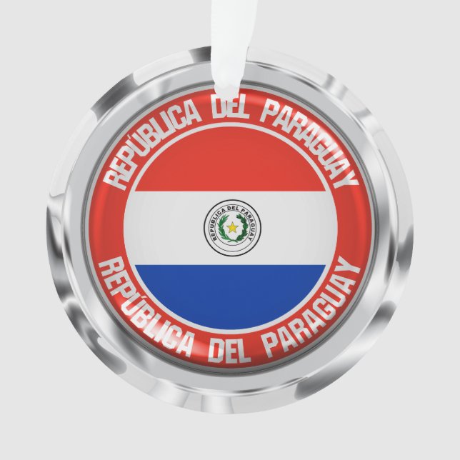 Emblème rond du Paraguay (devant)