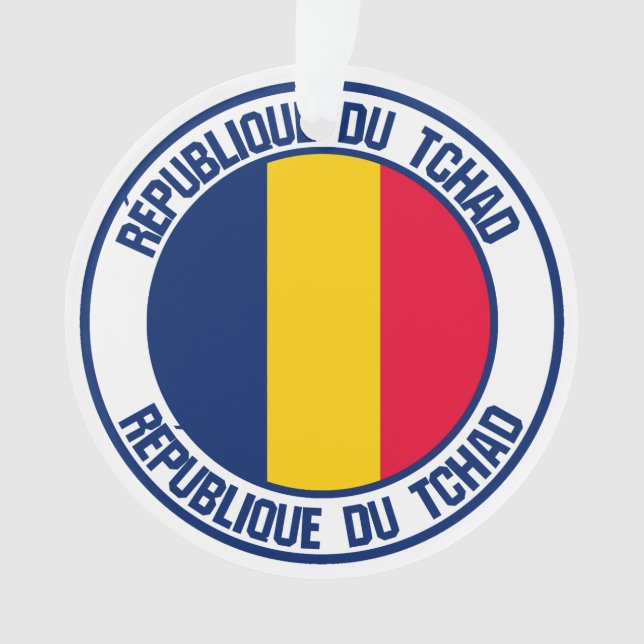 Emblème rond du Tchad (devant)