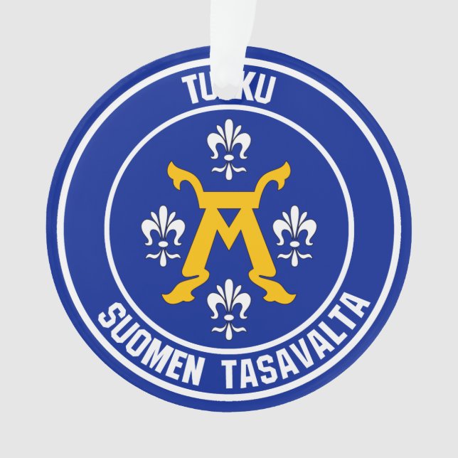 Emblème rond Turku (devant)
