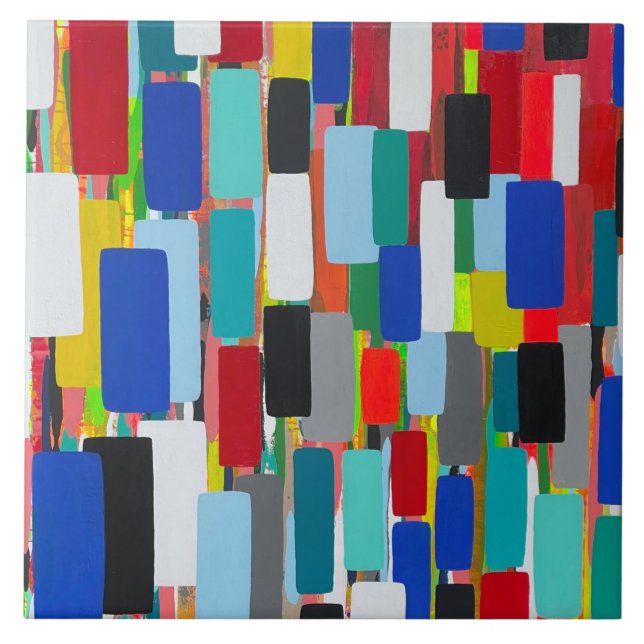 Embouteillage 6 x 6 Carreaux en céramique (Devant)