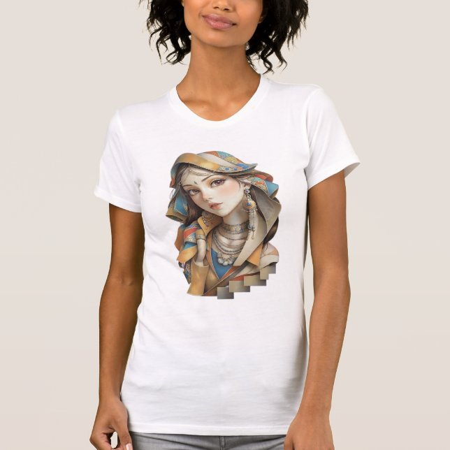 Embrace Elegance: Limited Edition T-Shirt Featurin (Devant)