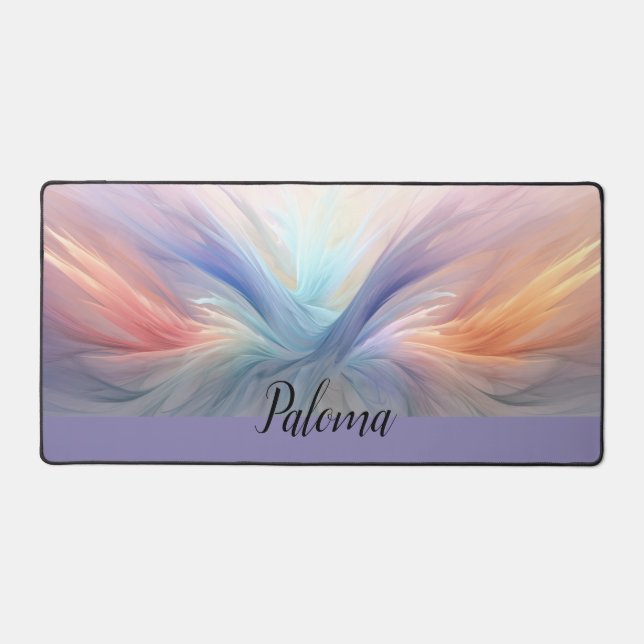 Embrasse de l'aube : Plumes radiantes Pastel (Recto)