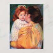 Embrasse maternelle | Carte postale Mary Cassatt (Devant)