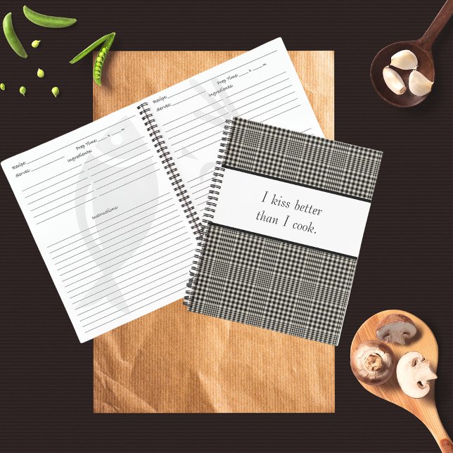 Embrasse mieux que de cuisiner drôle Livre de rece (Créateur téléchargé)