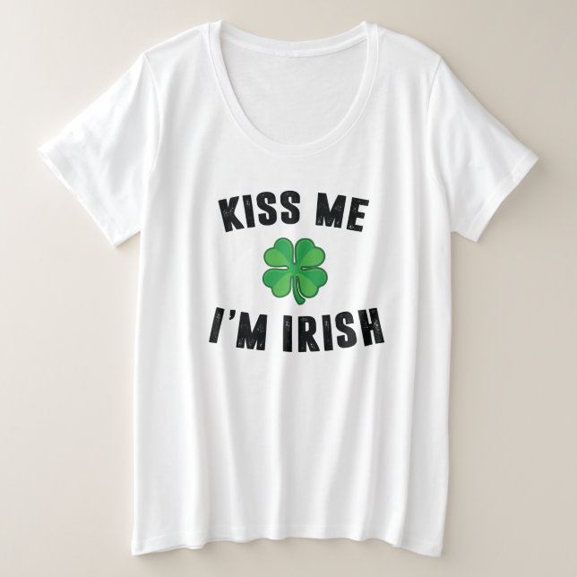 Embrasse-moi, je suis irlandais (Design devant)