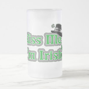 Embrasse-moi Je suis Irlandais Aujourd'hui Mugs