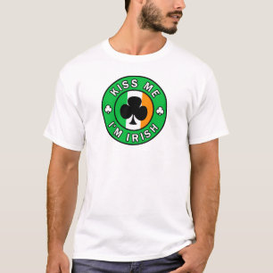Embrasse-moi Je suis T-shirt irlandais