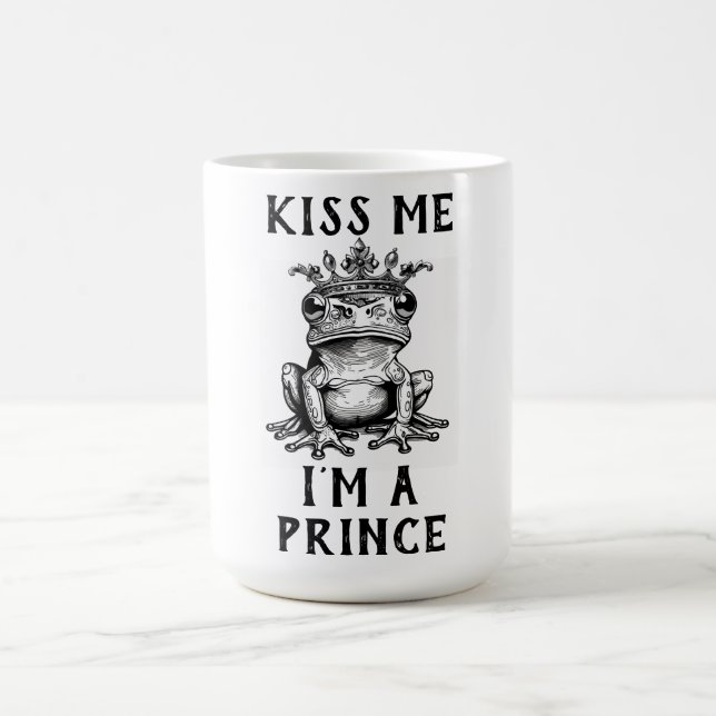 Embrasse-moi Je suis un Prince Coffee Mug (Centre)