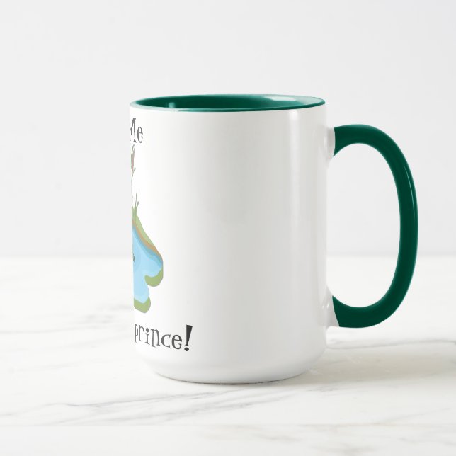 Embrasse-moi Je suis une grenouille Prince Mug (Droite)