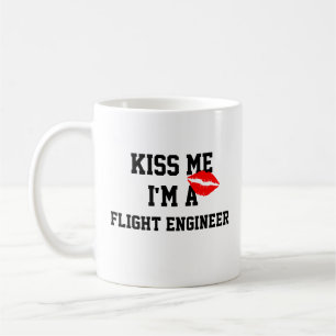 Embrasse-Moi, Je Suis Une Mug D'Ingénieur De Vol