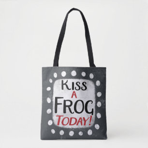 Embrasse Une Grenouille Aujourd'Hui Sac fourre-tou