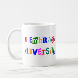 embrasser la diversité Mug