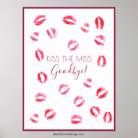 Embrassez le jeu de la Miss | Affiche en papier