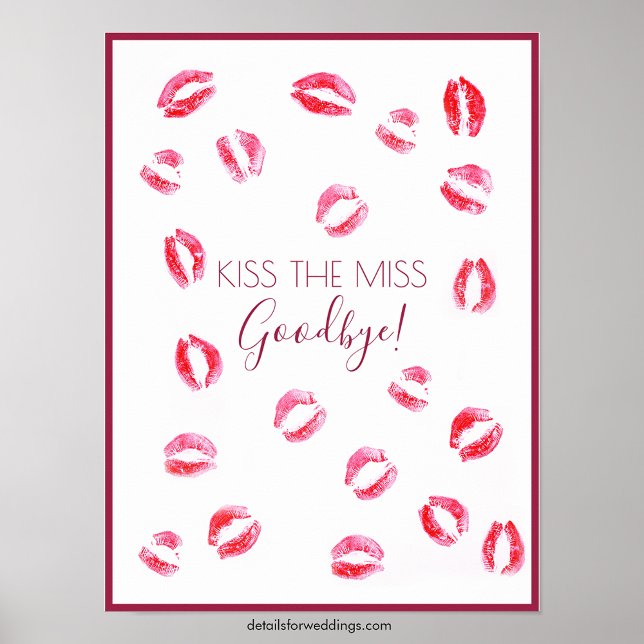 Embrassez le jeu de la Miss | Affiche en papier (Créateur téléchargé)