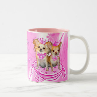 Embrassez ma princesse Chihuahua Mug de diadème