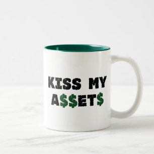 Embrassez ma tasse drôle d'investisseur de
