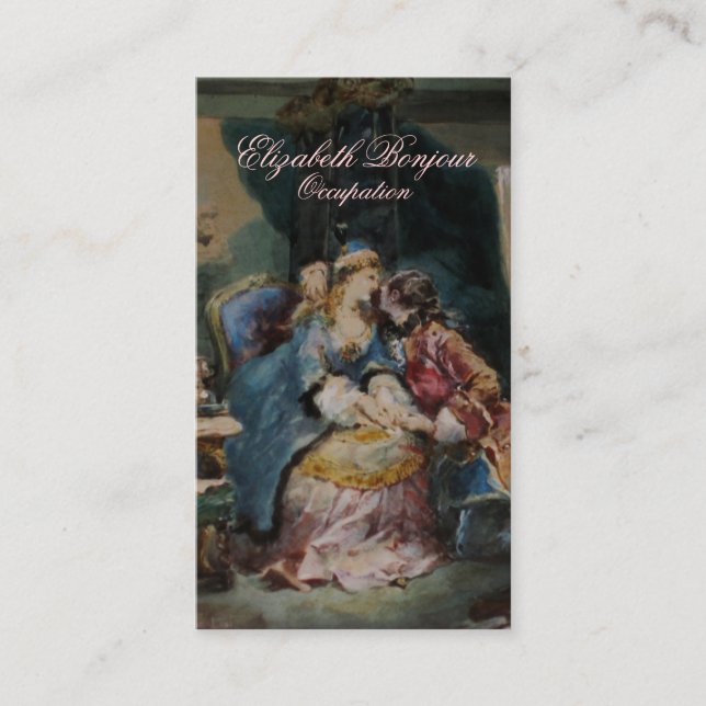 Embrassez-moi carte de visite de ~ (Devant)
