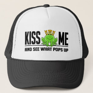 EMBRASSEZ-MOI casquette de grenouille - choisissez