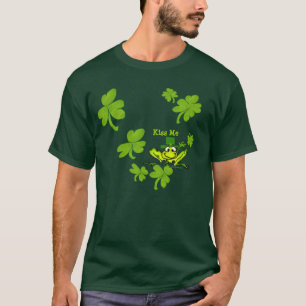 Embrassez-moi les T-shirts irlandais de St Paddys
