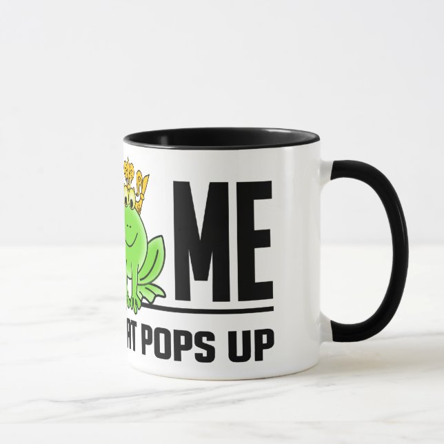 EMBRASSEZ-MOI tasse de grenouille - choisissez le (Droite)