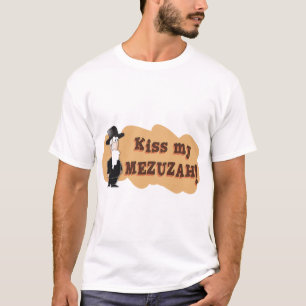 Embrassez mon MEZUZAH - T-shirt juif drôle