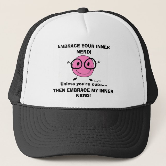 EMBRASSEZ VOTRE Casquette NERD INTÉRIEUR (Devant)