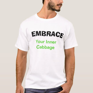 Embrassez votre T-shirt intérieur de chou