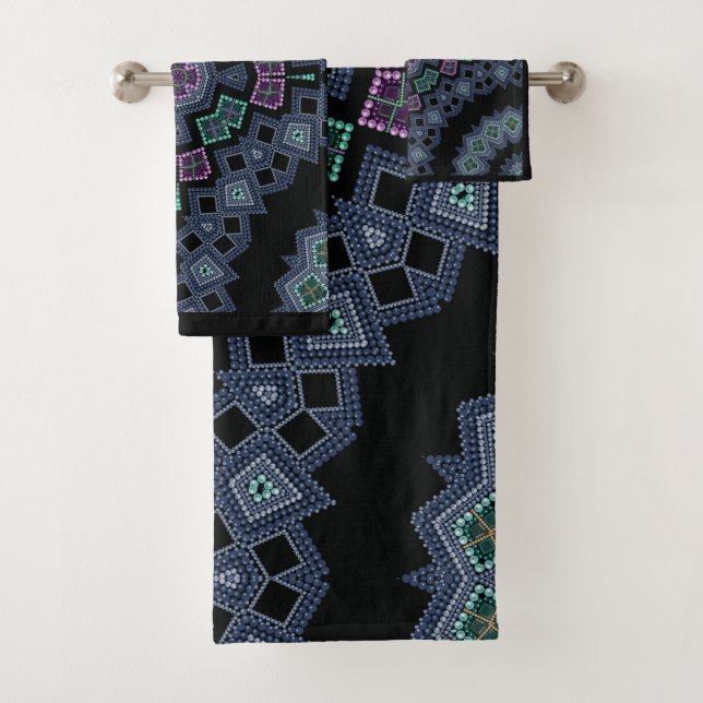 Embroidered beads (En situation)