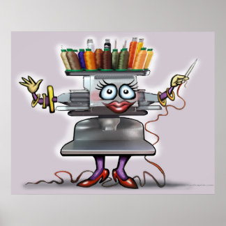 Embroidery Poster