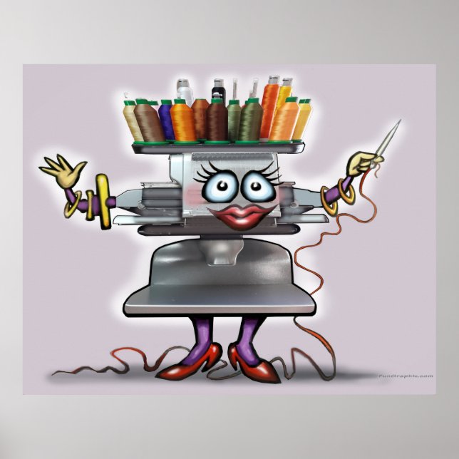 Embroidery Poster (Devant)