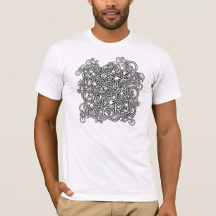 Embrouillé dans des vélos - le T-shirt du cyclis