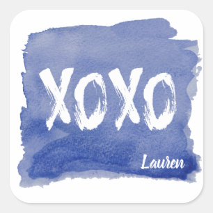 Embrous et baisers   Autocollant personnalisé