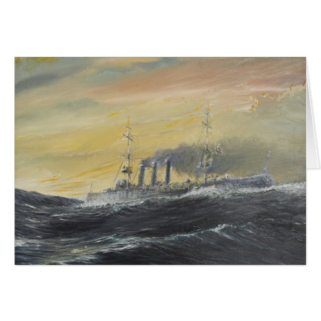 Emden monte l'Océan Indien 1914 2011 de vagues (Devant horizontal)