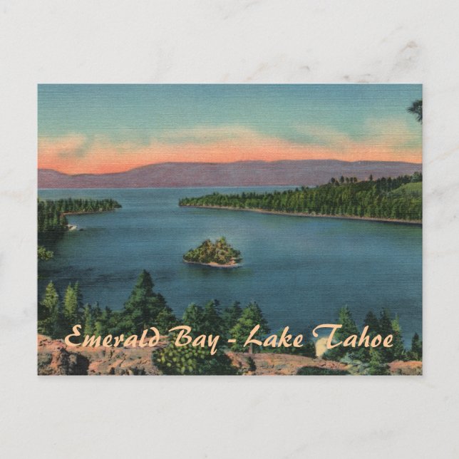 Emerald Bay - Lake Tahoe Carte postale (Devant)