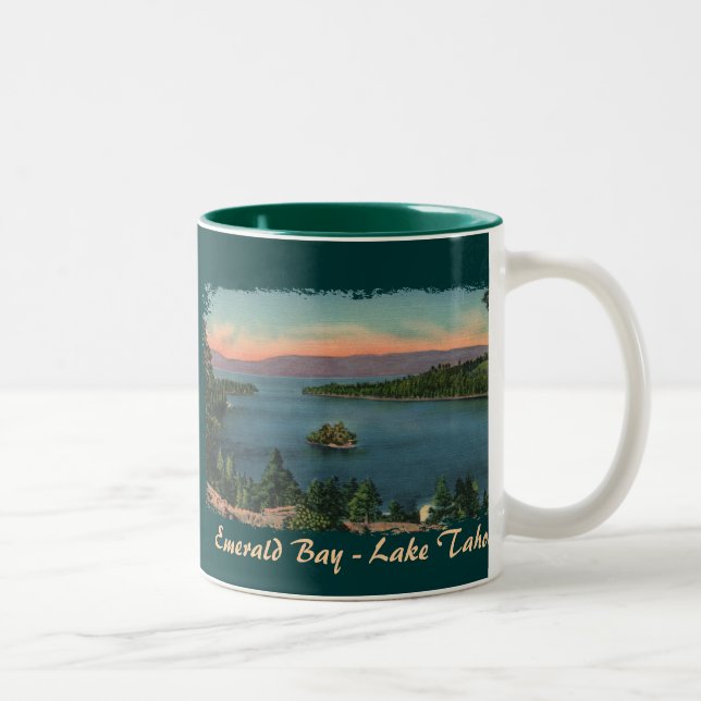 Emerald Bay - Lake Tahoe Coffee Mug (Droit)