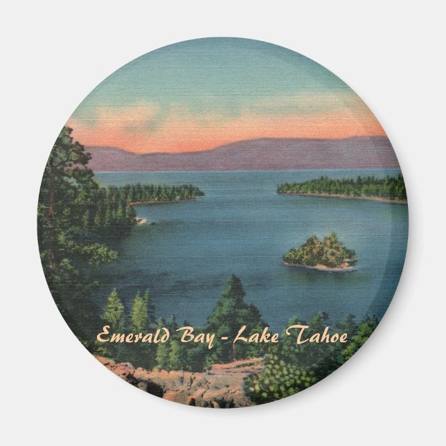 Emerald Bay - Lake Tahoe Magnet (Devant)