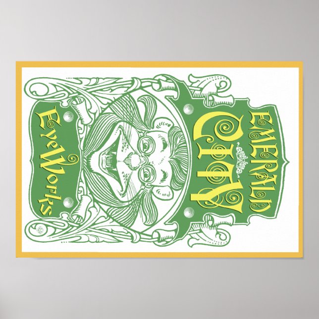 EMERALD CITY EYEWORKS POSTER (Devant)