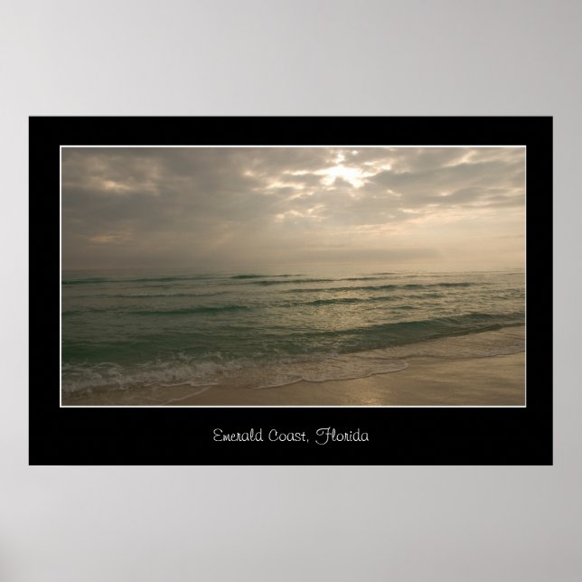 Emerald Coast Florida Poster Imprimer (Devant)