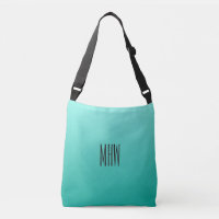 Emerald Gradient sacs monogrammes personnalisés