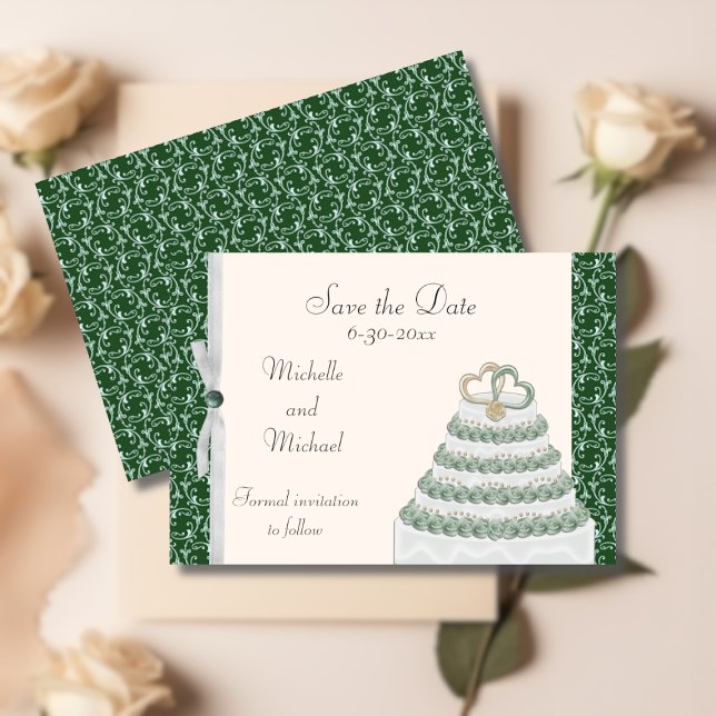 Emerald Green Florentine RSVP (Créateur téléchargé)