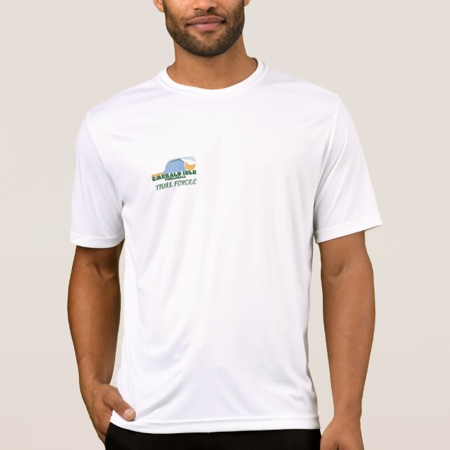 Emerald Isle Pickleball Tidal Forces. T-shirt (Devant)