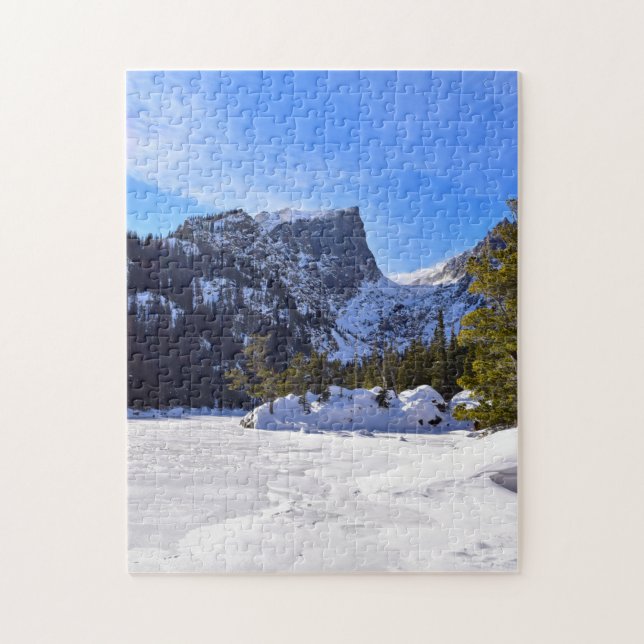 Emerald Lake - Rocky Mountain National Park Puzzle (Vertical)