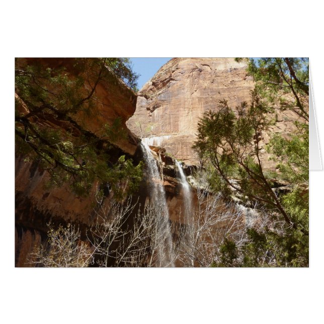 Emerald Pool Falls I du parc national Zion (Devant horizontal)