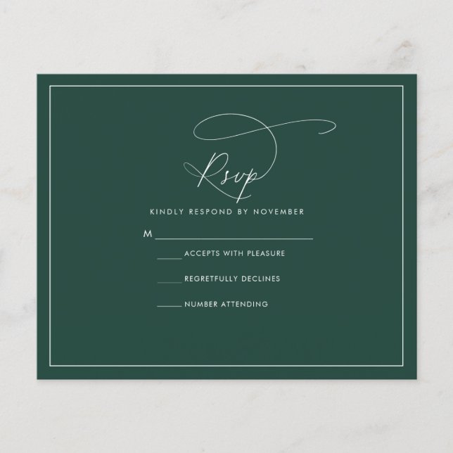 Emerald RSVP (Devant)