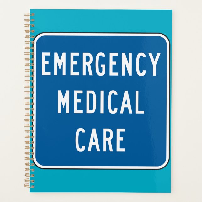 Emergency Medical Care Road Sign (Devant)