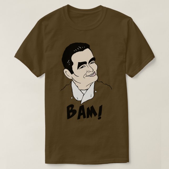 EMERIL LAGASSE BAM FAN ART TShirt (Design devant)