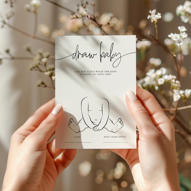EMERY Whimsical Dessinez la carte de jeu Baby show (Créateur téléchargé)