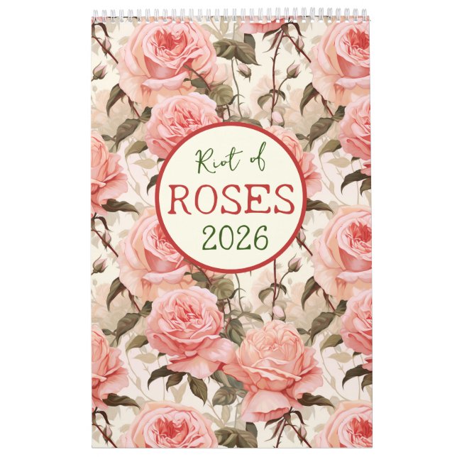 Émeute de Roses 2026 Calendrier (Protection)