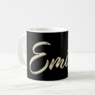 Emilie white gold Handwriting Tasse de café
