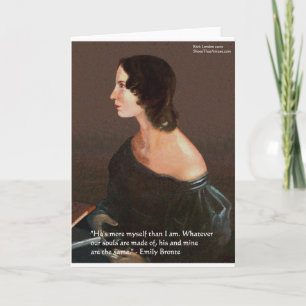 Emily Brontë "Âmes semblables" Cadeaux et Cartes d